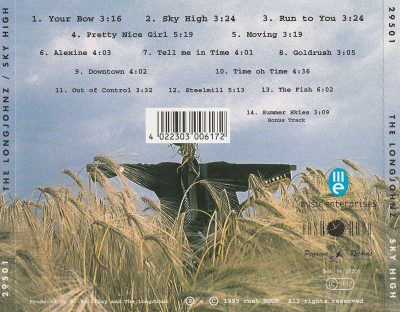 Longjohnz - Sky High CD Import