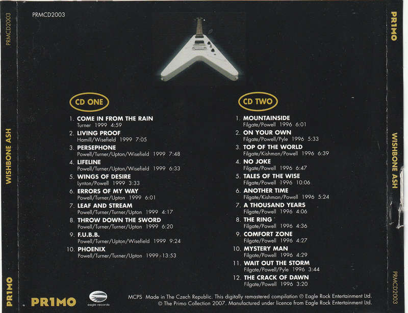 Wishbone Ash - Wishbone Ash Double CD Import