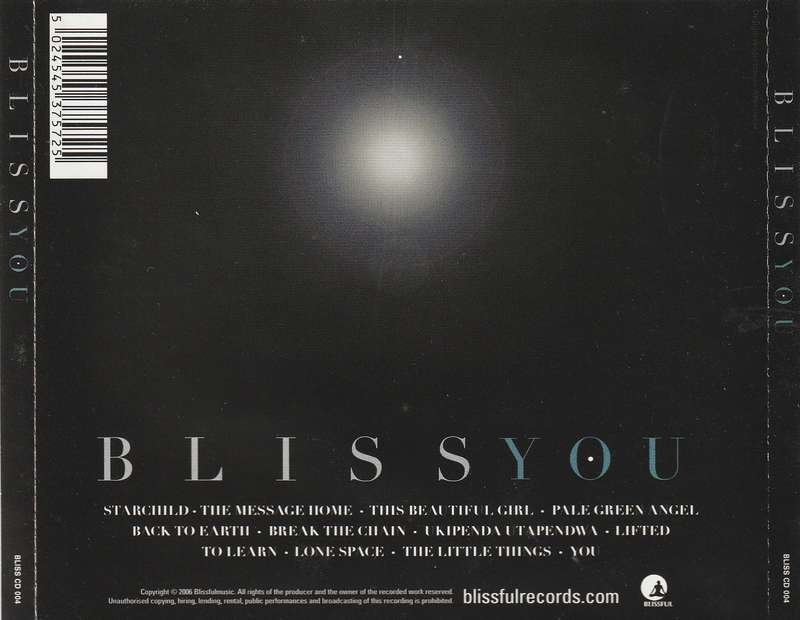 Bliss - You CD Import