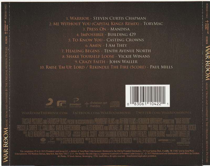 Soundtrack - War Room CD Import