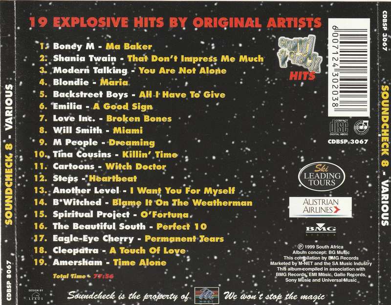 Various - Sound Check 8 CD