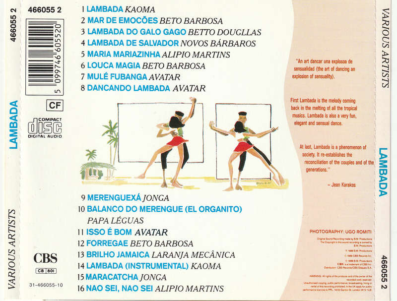 Various - Lambada CD Import