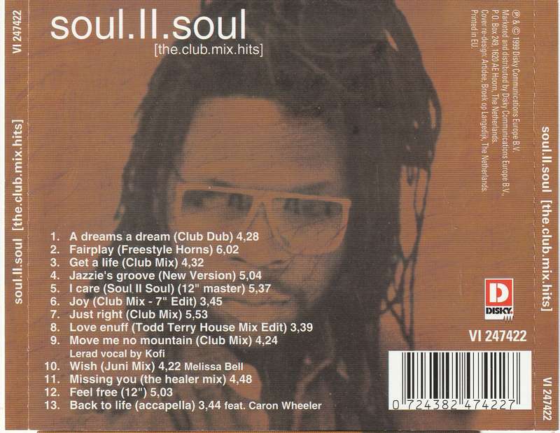 Soul II Soul - [Club Mix Hits] CD Import
