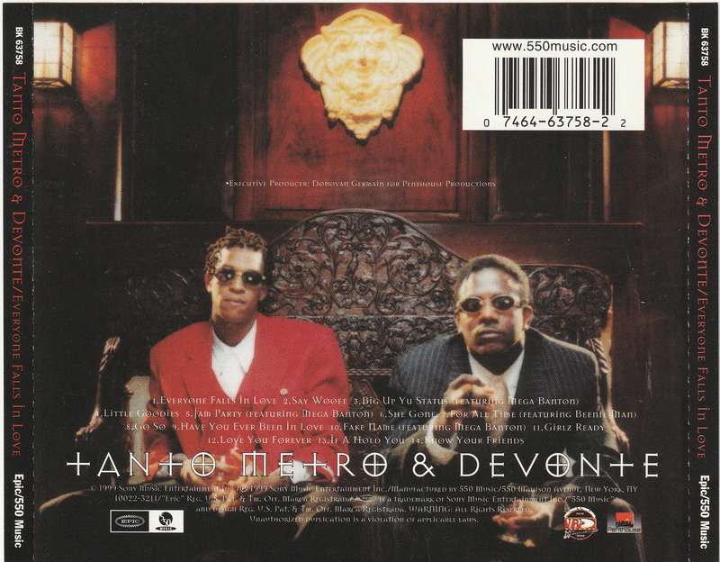 Tanto Metro & Devonte - Everyone Falls In Love CD Import