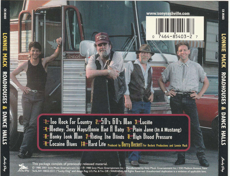 Lonnie Mack - Roadhouses & Dancehalls CD Import