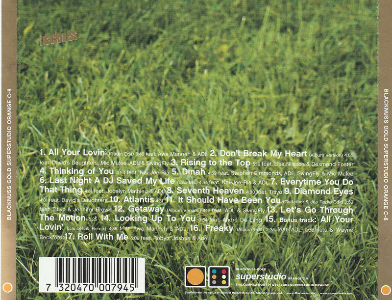 Blacknuss - Gold - Decade Of Soul, Jazz & R'n'b CD Import