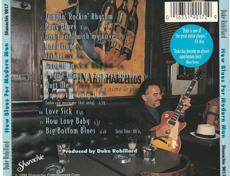 Duke Robillard  New Blues For Modern Man CD Import