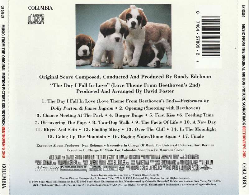 Soundtrack - Beethoven's 2nd CD Import