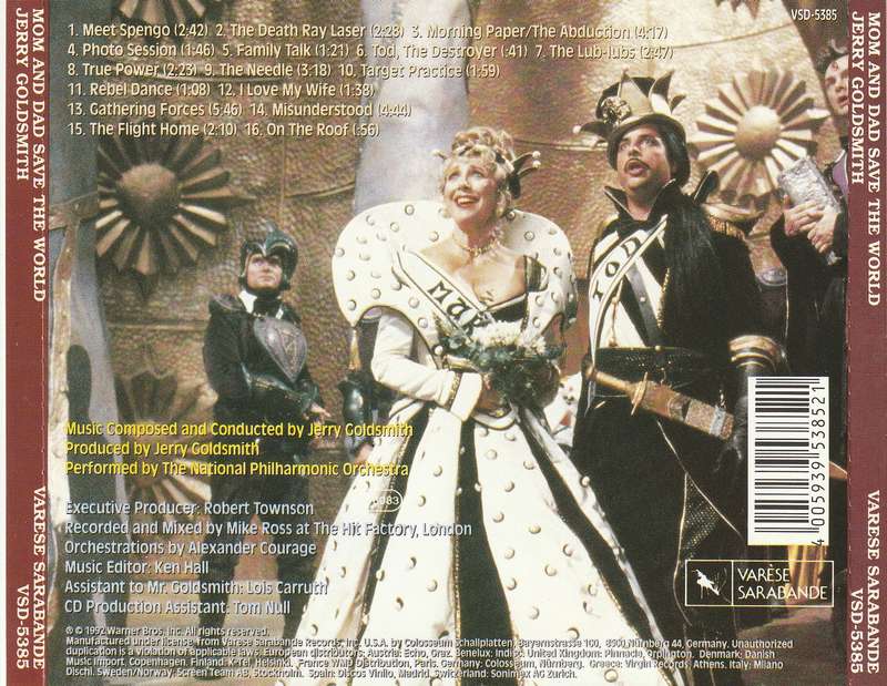 Soundtrack - Mom & Dad Save the World CD Import