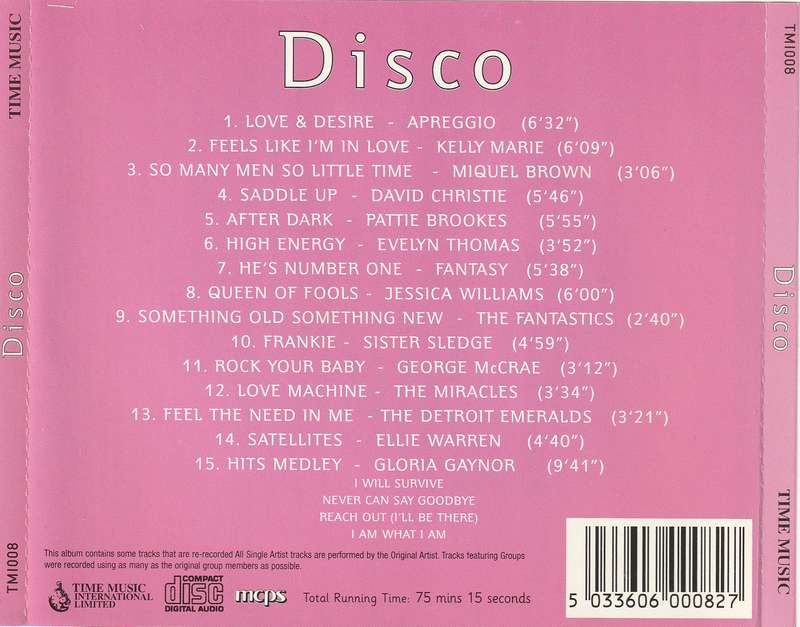 Various - Disco - Over An Hour of Disco Fever CD Import (Hi NRG)