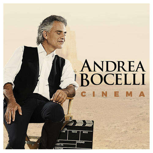 Andrea Bocelli - Cinema CD & DVD Import Sealed