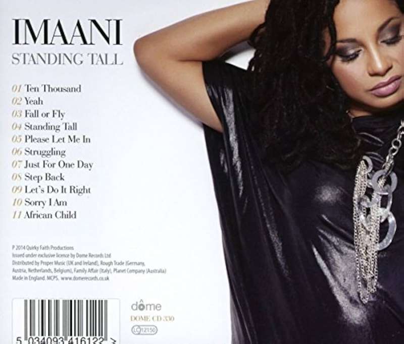 Imaani - Standing Tall CD Import Sealed