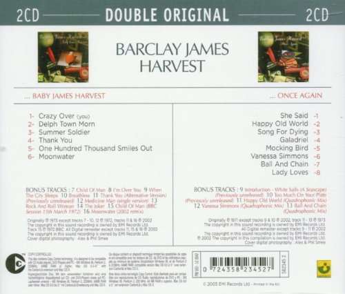 Barclay James Harvest - Double Original Double CD Import