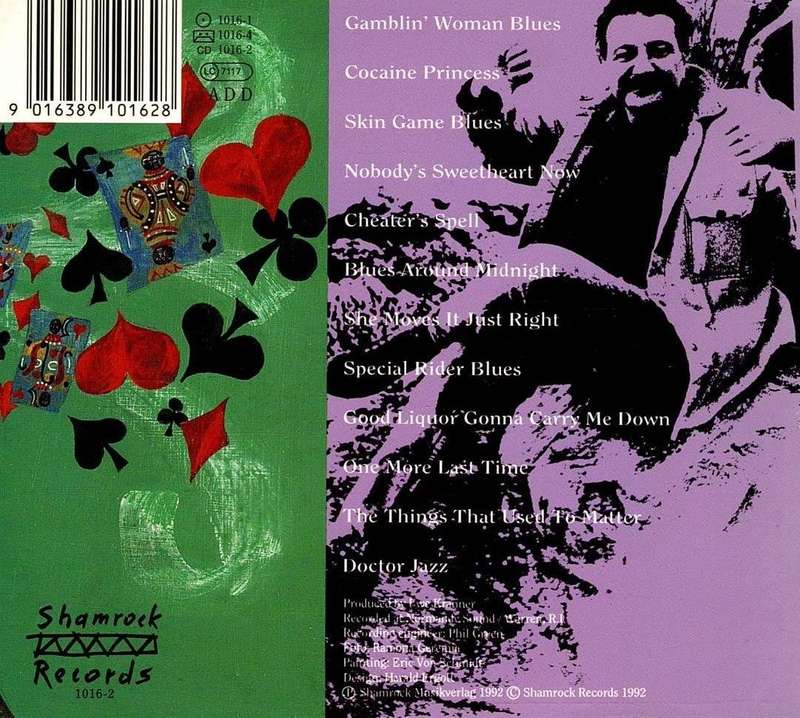 Paul Geremia - Gamblin' Woman Blues CD Import Digipak