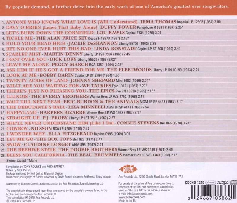 Randy Newman - Bless You California (More Early Songs Of Randy Newman) CD Import