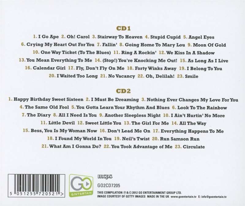 Neil Sedaka - The One & Only Double CD Import