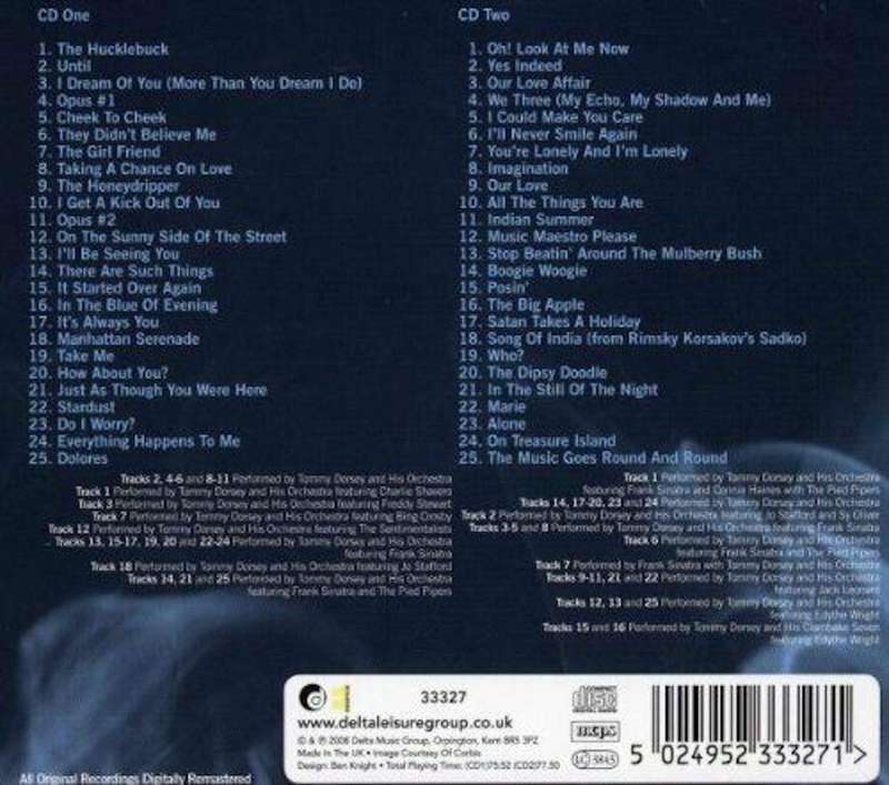 Tommy Dorsey - Essence of Double CD Import
