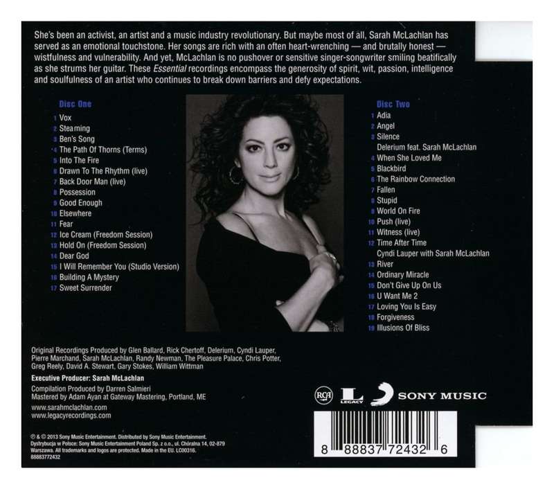 Sarah McLachlan - Essential Double CD Import
