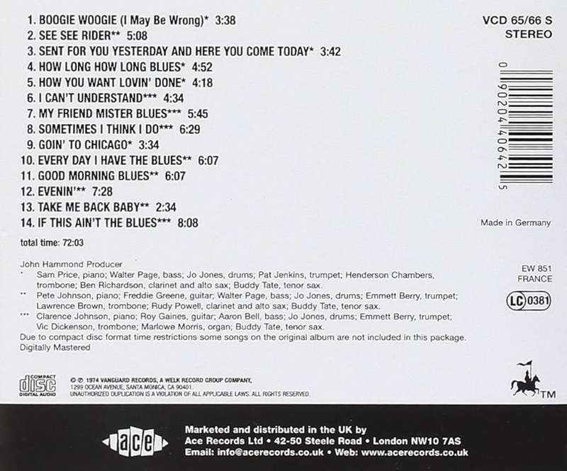 Jimmy Rushing - Essential CD Import