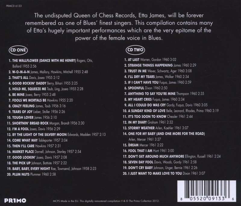 Etta James - Essential Recordings Double CD Import