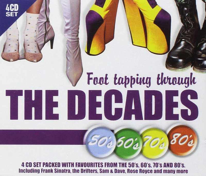 Various - Foot Tapping Through the Decades 4x CD Import