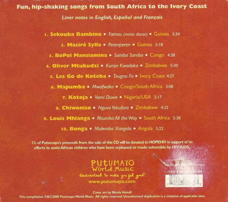 Putumayo Various - African Party CD Import