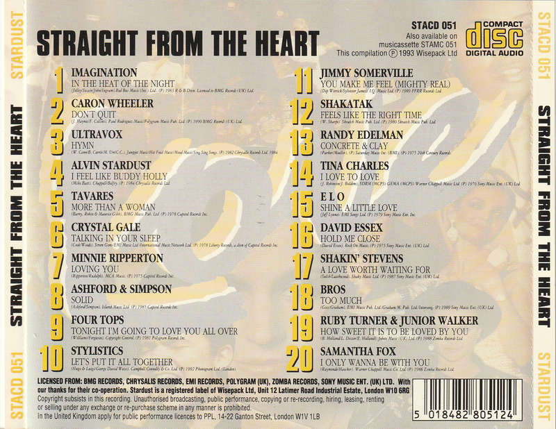 Various - Love - Straight From the Heart CD Import
