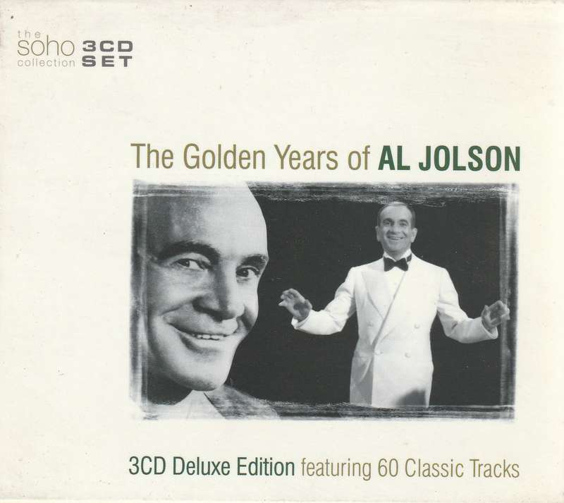 Al Jolson - Golden Years of 3x CD Box Set Import