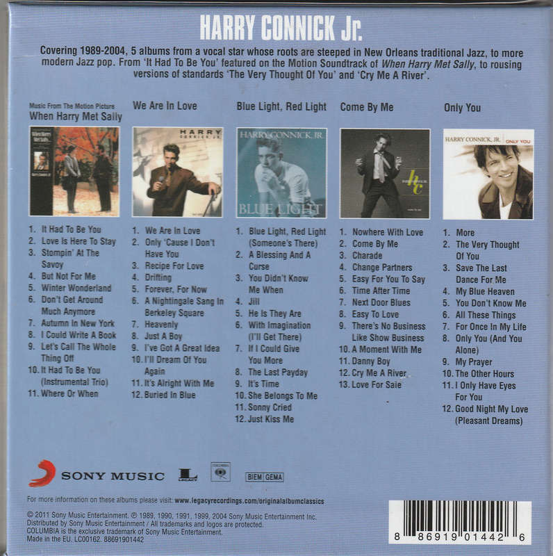 Harry Connick, Jr. - Original Album Classics 5x CD Album Boxset Import
