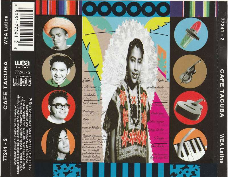Cafe Tacvba - Cafe Tacvba CD Import