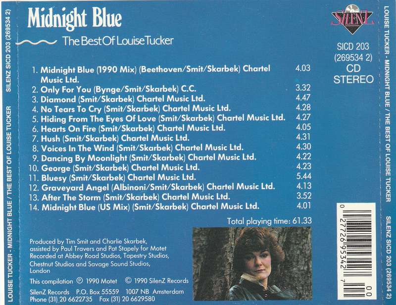 Louise Tucker - Midnight Blue - Best of CD Import
