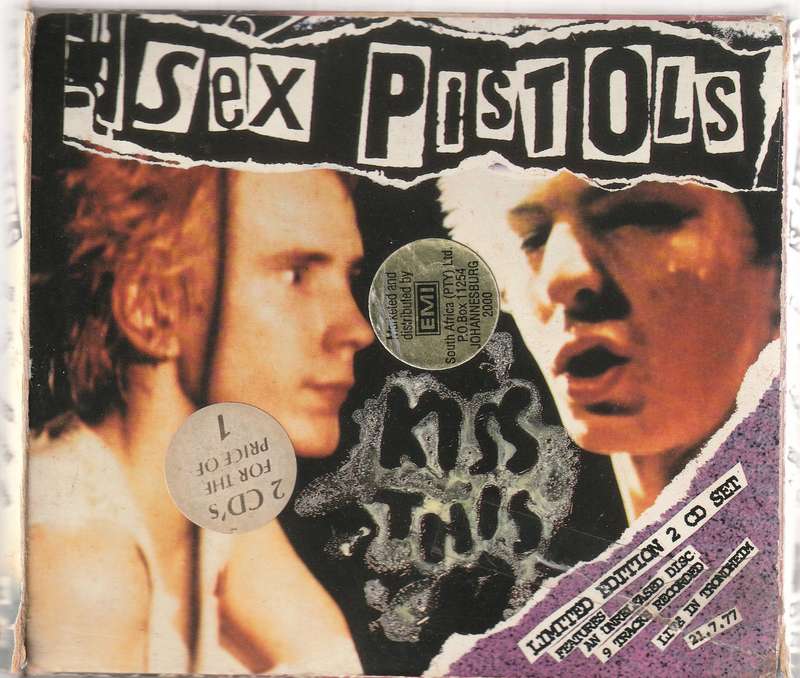 Sex Pistols - Kiss This Double CD Import