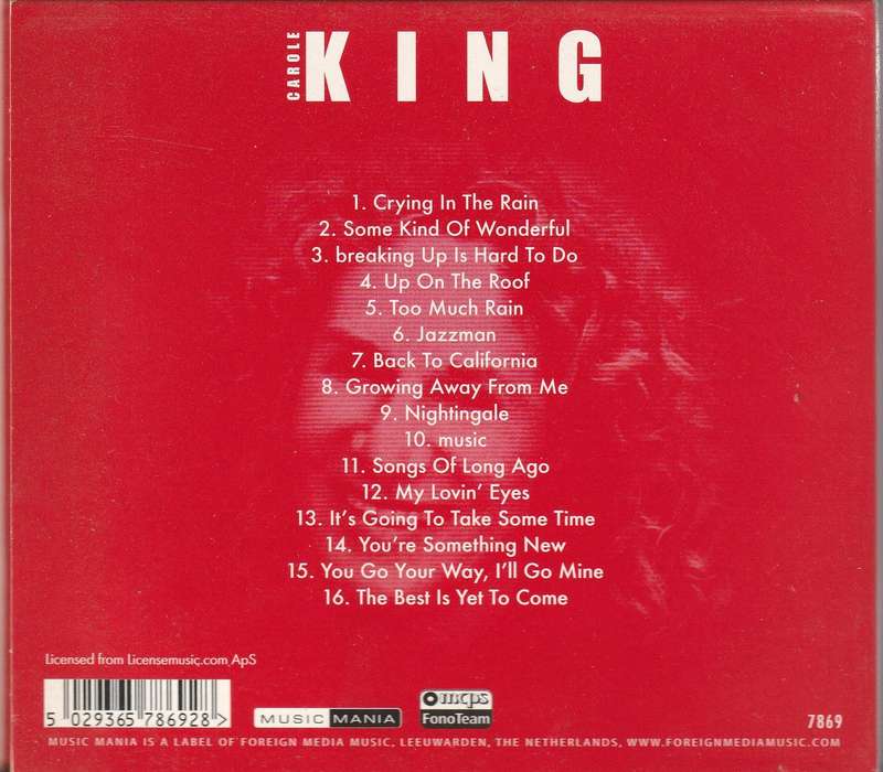 Carole King - Collection CD Import Digipak