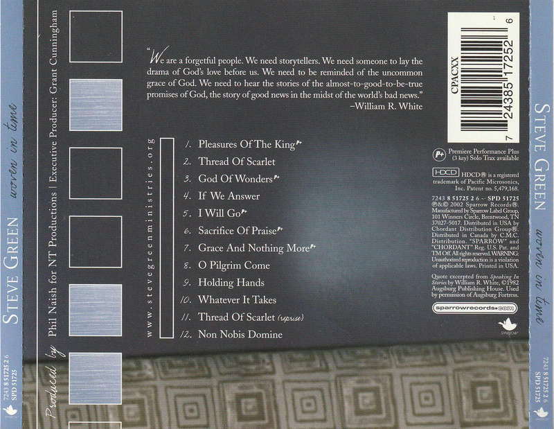 Steve Green - Woven In Time CD Import
