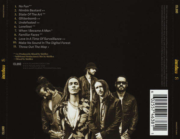 Incubus - 8  CD Import Sealed