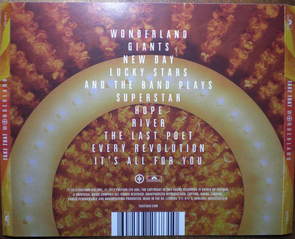 Take That - Wonderland CD Import Sealed