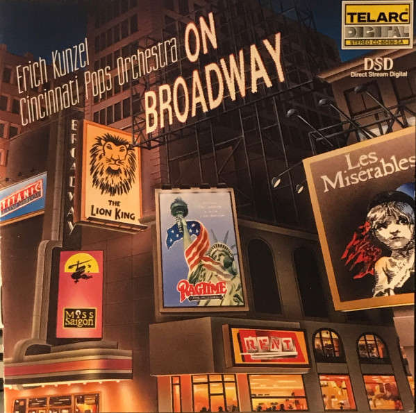 Erich Kunzel, Cincinnati Pops Orchestra - On Broadway CD Import