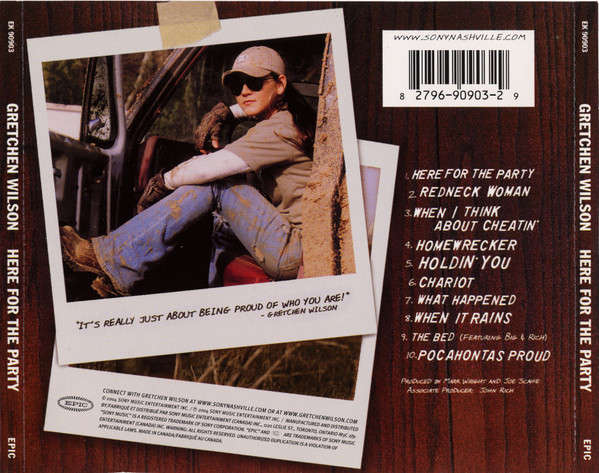 Gretchen Wilson - Here For the Party CD Import