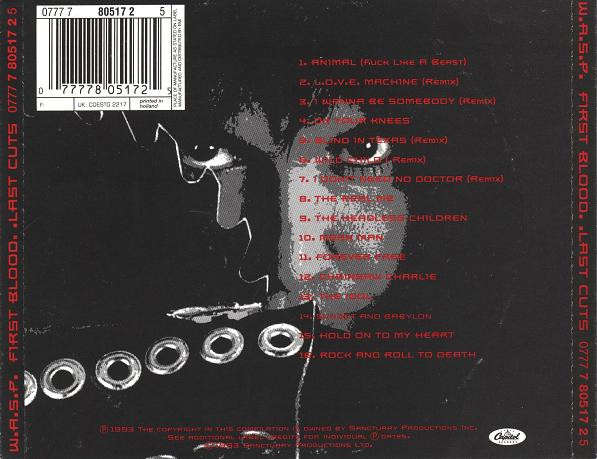W.A.S.P. - First Blood Last Cuts CD Import Sealed