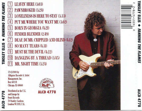 Tinsley Ellis - Fanning the Flames CD Import