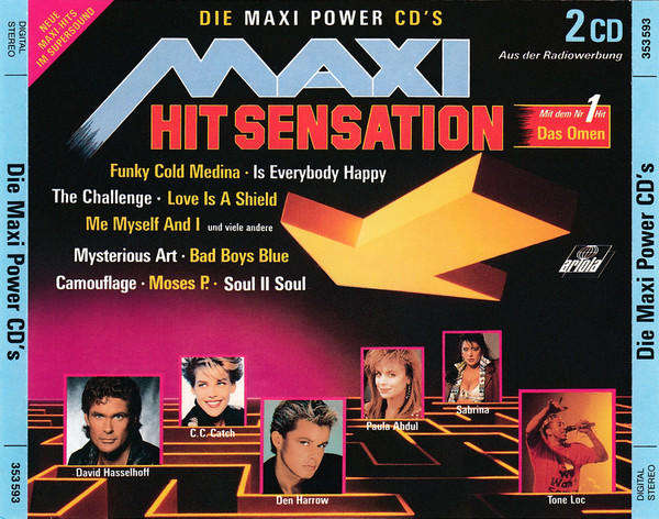 Various - Maxi Hit Sensation  Die Maxi Power CD's Double CD Import