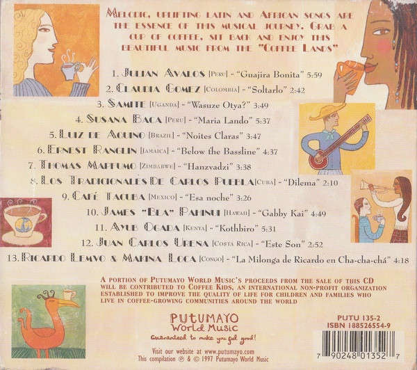 Putumayo Various - Music From the Coffee Lands CD Import