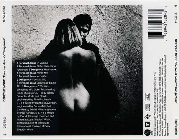 Depeche Mode - Personal Jesus CD Maxi Single Import