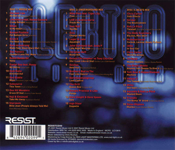 Various - World's Greatest Electro Club Mix Triple CD Import