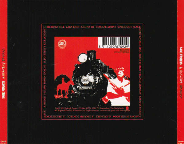 Sage Francis - A Healthy Distrust CD Import