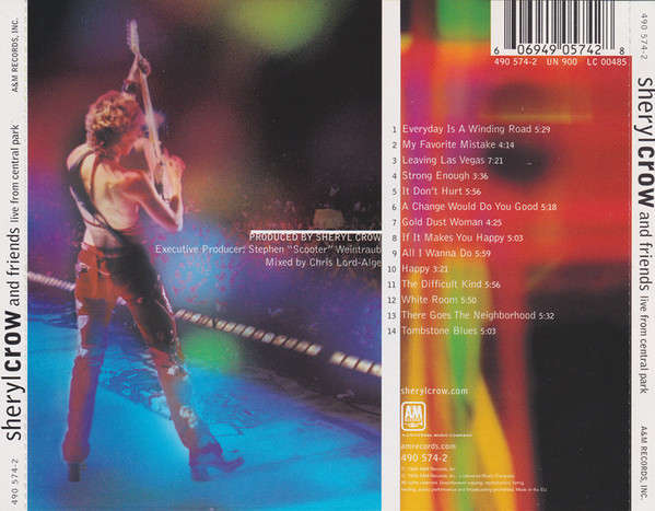 Sheryl Crow & Friends - Live From Central Park CD Import