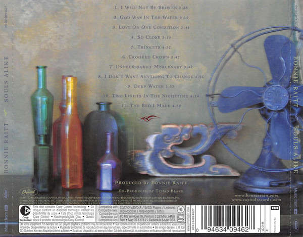 Bonnie Raitt - Souls Alike CD Import
