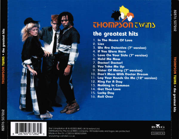 Thompson Twins - Greatest Hits CD Import