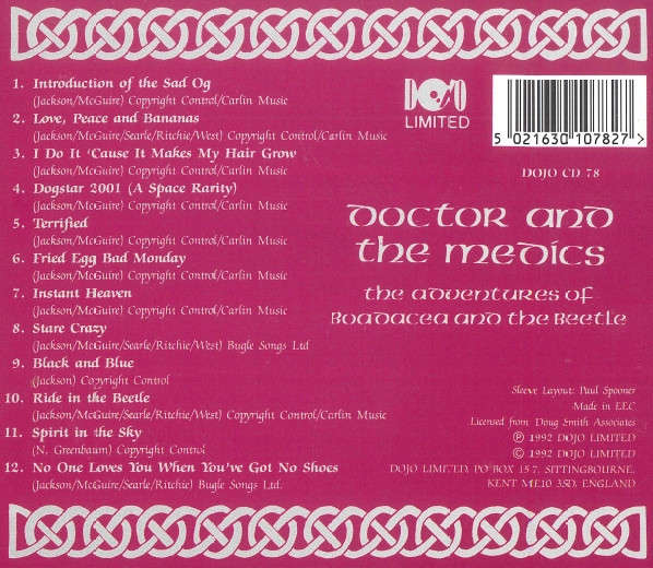 Doctor & the Medics - The Adventures of Boadacea & the Beetle CD Import