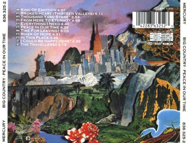 Big Country - Peace In Our Time CD Import
